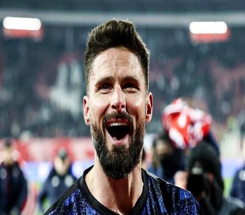 吉魯連續8次對維拉都進球，30歲后35場歐聯杯斬19球5助攻