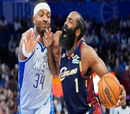 哈登30+6+8創(chuàng)兩大紀錄，騎士惜敗魔術！米切爾24中9，貝恩35+6+6