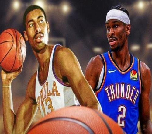 NBA亞歷山大得分20+場(chǎng)次超越張伯倫，獨(dú)居歷史第一