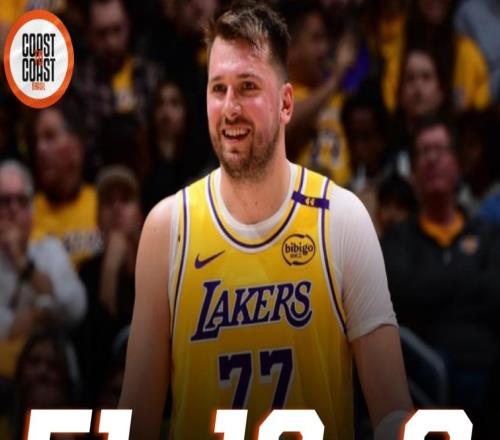 差1助攻取50+三雙！東契奇超神一戰(zhàn)創(chuàng)9紀(jì)錄湖人正式升西部第三