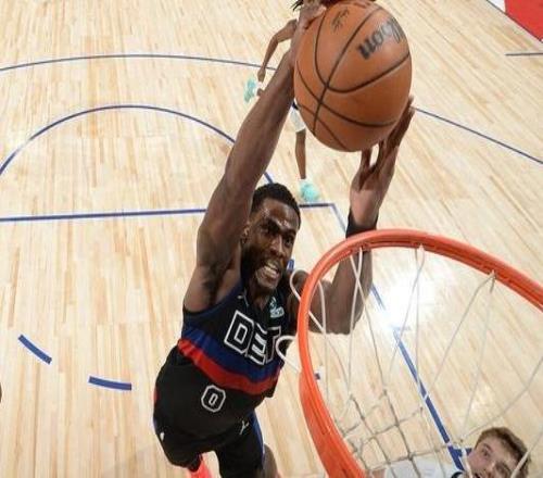 杜倫30+13坎寧安17+8+15活塞主場送灰熊7連敗