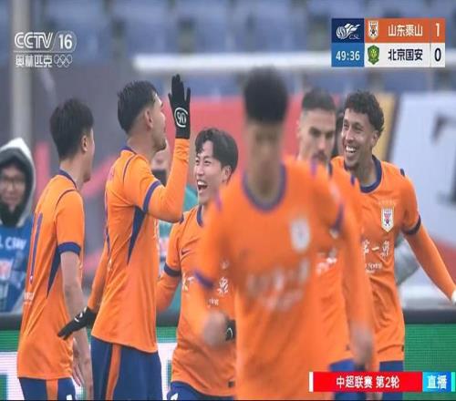 21！泰山兩連勝負分清零！謝文能克雷桑+張玉寧進球，國安嘗首敗