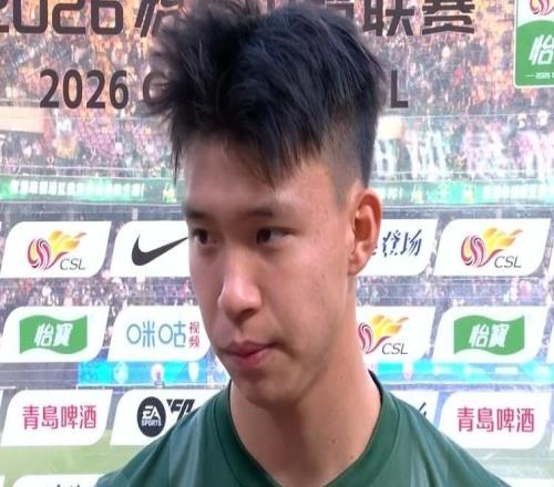 王鈺棟：非常開(kāi)心取得進(jìn)球，會(huì)和新外援慢慢磨合得更好