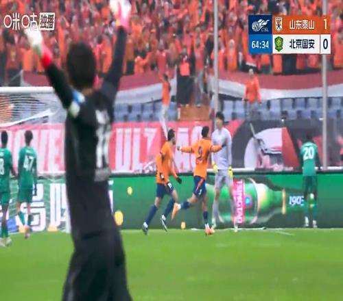 綠袍軍團一勝難求！“中超利物浦”1比2山東泰山，浙江隊1比1申花