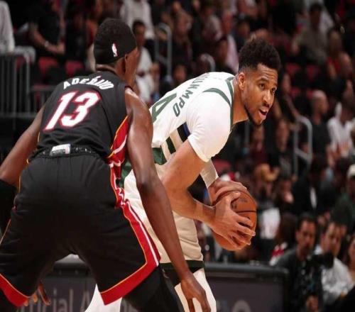 阿德巴約83分后轟21+8！熱火險(xiǎn)勝雄鹿豪取7連勝字母哥31+6