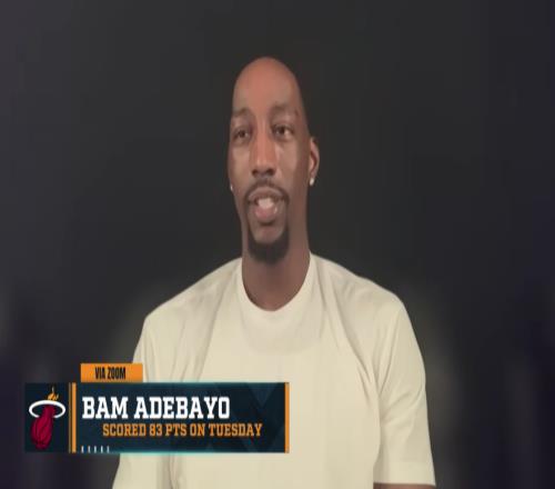 阿德巴約回應(yīng)83分批評：要怪就怪奇才教練我相信科比也會恭喜我