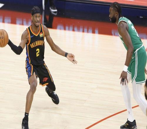 不服，凱爾特人隊杰倫布朗在輸給雷霆隊后抨擊SGA故意引誘犯規(guī)