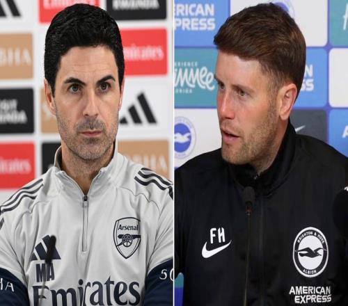 布莱顿主帅公开道歉：尊重阿尔特塔，阿森纳若夺冠实至名归