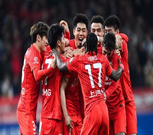 積分變?yōu)樨?fù)2分！海港41獲中超首勝送西海岸2連敗武磊替補(bǔ)雙響