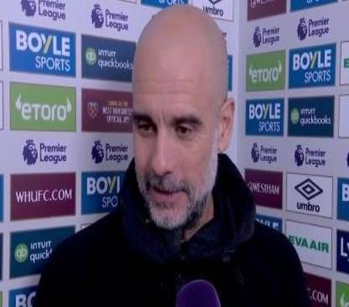 瓜迪奧拉：九分的差距確實(shí)很大，但我們還有一場補(bǔ)賽