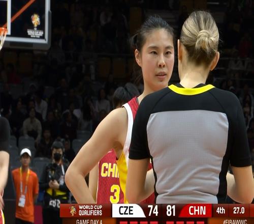 中國女籃：2大問題險輸球，2球員發(fā)揮不佳，陳玉婕成奇兵