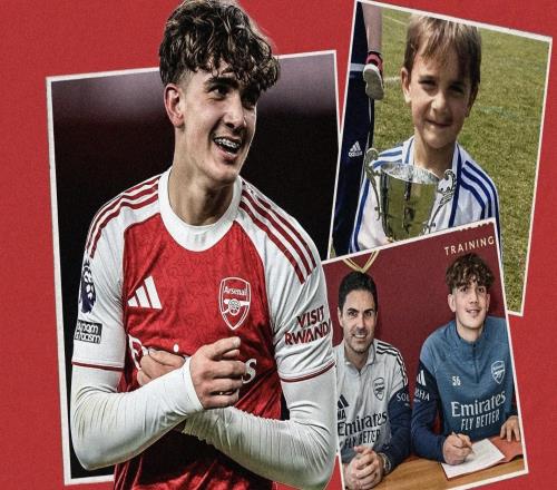 出眾，電訊報(bào)：來自阿森納球迷家庭的道曼四歲即被球探發(fā)掘