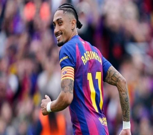 拉菲尼亞帽子戲法，巴薩52復(fù)仇塞維利亞，主場14連勝造西甲神跡