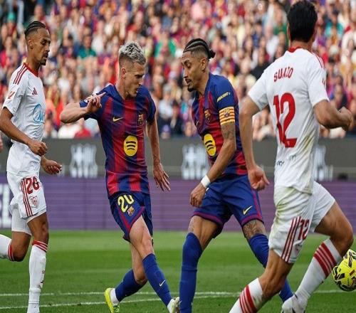 巴塞羅那52塞維利亞拉菲尼亞帽子戲法