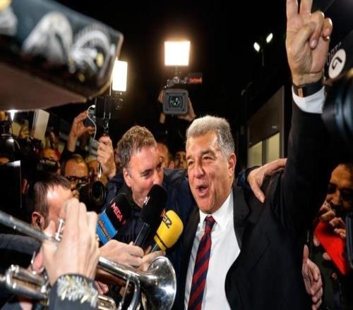 拉波爾塔：這屆任期我將打造一支頂級球隊(duì)，繼續(xù)壯大巴薩陣容