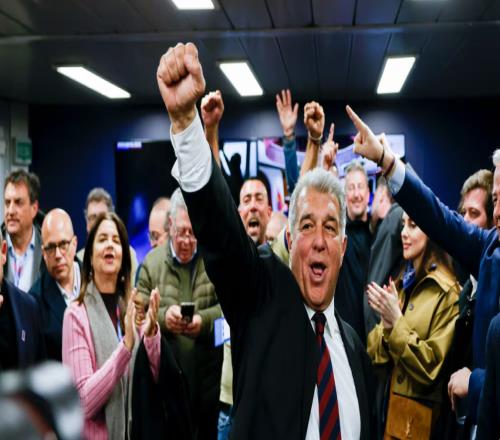 拉波爾塔歷史性連任：得票率創(chuàng)新高，掌舵巴薩至2031年