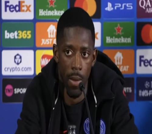 登貝萊：沒(méi)理由不和大巴黎續(xù)約雖領(lǐng)先但比賽的心態(tài)不會(huì)改變