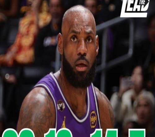 本賽季詹姆斯在場(chǎng)湖人勝率超6成，詹姆斯缺陣勝率降至50%