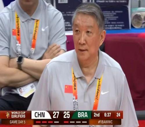 中國女籃力克巴西，韓旭22+8，三大進(jìn)步明顯，四勝一負(fù)收官世預(yù)賽