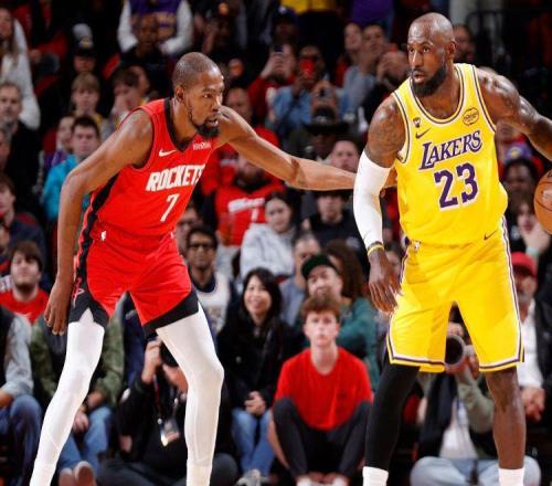 東契奇36+6創(chuàng)3神跡，詹姆斯18+5，湖人險勝火箭！杜蘭特18分7失誤