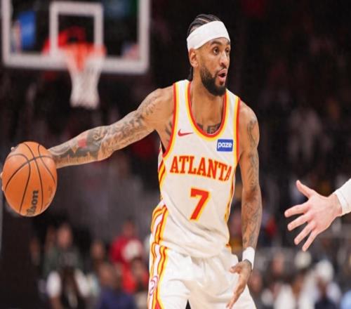 森林狼弃将，41分7板5助爆发，打成联盟第一，老鹰6200万捡到宝了