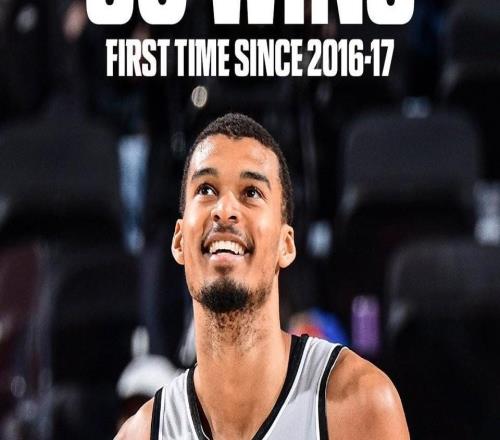 穩(wěn)居西部第二，馬刺時隔9年再次拿到常規(guī)賽50勝