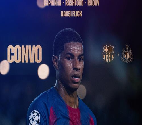 巴薩歐冠戰(zhàn)紐卡大名單：萊萬、亞馬爾領(lǐng)銜，加維、佩德里在列