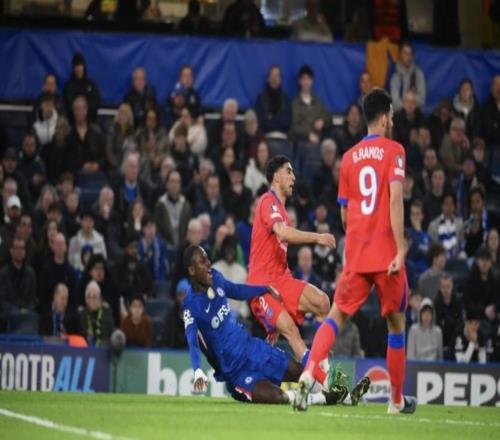 在與阿什拉夫的對抗中受傷，隊(duì)報(bào)：查洛巴被診斷為腳踝扭傷