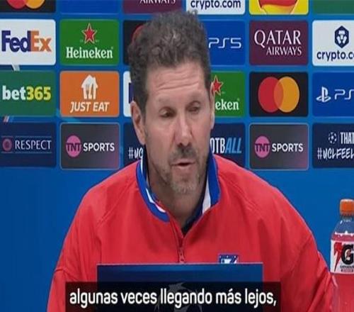 西蒙尼：明天最好先進(jìn)熱刺一個(gè)，讓他們陷入被動(dòng)