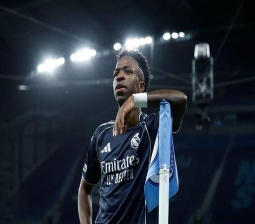 3球4助，曼城是維尼修斯歐冠生涯參與進球并列最多的對手