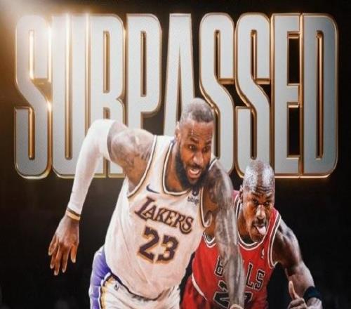 詹姆斯生涯搶斷總數(shù)來到2892個(gè)，超越喬丹升至NBA歷史第四