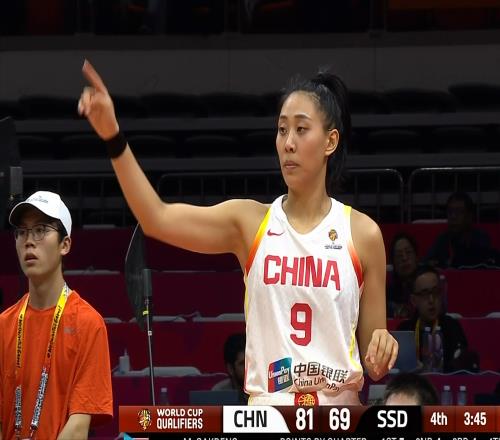 中國(guó)女籃：世預(yù)賽得分排名，楊舒予第4四人上雙，王思雨三分王