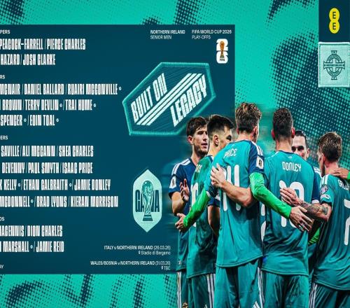 北愛(ài)爾蘭最新大名單：利物浦小將莫里森首次入選將戰(zhàn)意大利