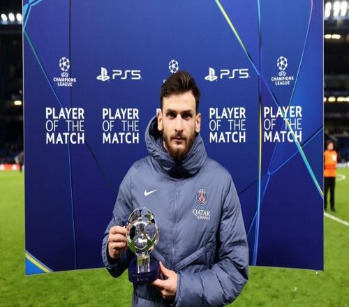 首開記錄，克瓦拉茨赫利亞當選巴黎客戰(zhàn)切爾西全場最佳球員