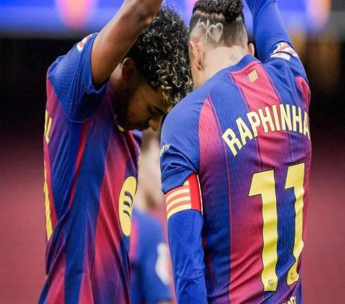 多点开花，巴萨自2011年以来首次欧冠淘汰赛单场5人取得进球