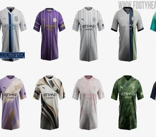 曼城下賽季第三球衣諜照曝光，該球衣由球迷設(shè)計(jì)并公開(kāi)票選
