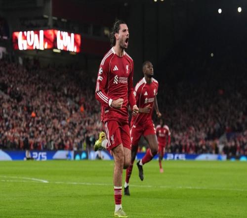 索博單賽季歐冠參與9球，利物浦中場(chǎng)球員僅次于杰拉德