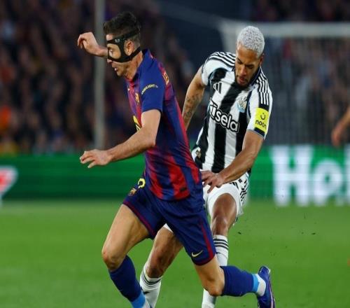 拉神狂造5球，萊萬雙響超梅西，巴薩72紐卡豪取16連勝創(chuàng)四大紀(jì)錄