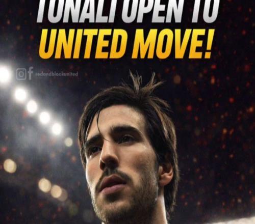 托納利1億轉(zhuǎn)會(huì)曼聯(lián)態(tài)度曝光！B費(fèi)卡塞米羅亦推薦一人，只需3500萬