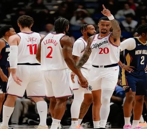 爆冷3連敗！快船慘遭18分逆轉(zhuǎn)，倫納德隊史第一，鵜鶘奇兵轟25+5