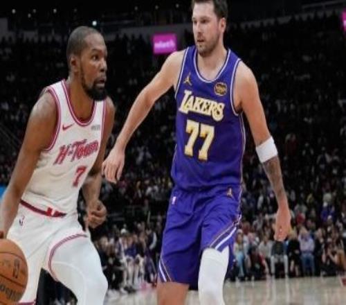 湖人再克火箭：盧卡勒布朗，申京杜蘭特