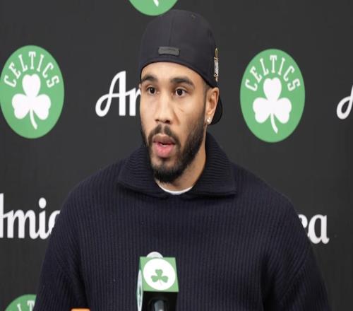 塔圖姆：我的比賽感覺越來越好，見到好兄弟波神感到非常開心