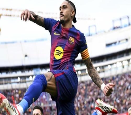 世體：拉菲尼亞在賽季末強(qiáng)勢爆發(fā)，他具備角逐金球獎(jiǎng)的實(shí)力