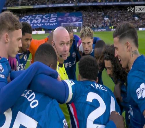 電訊報(bào)：在球員中圈圍住裁判前，切爾西已收到裁判機(jī)構(gòu)的警告