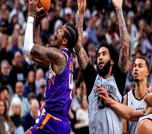 文班亞馬絕殺馬刺鎖定季后賽，太陽高興了一晚上，天亮哭了