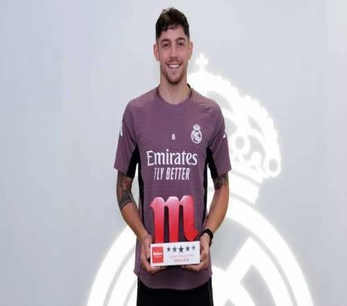 領取皇馬2月最佳球員獎，巴爾韋德：很享受在俱樂部的每一刻