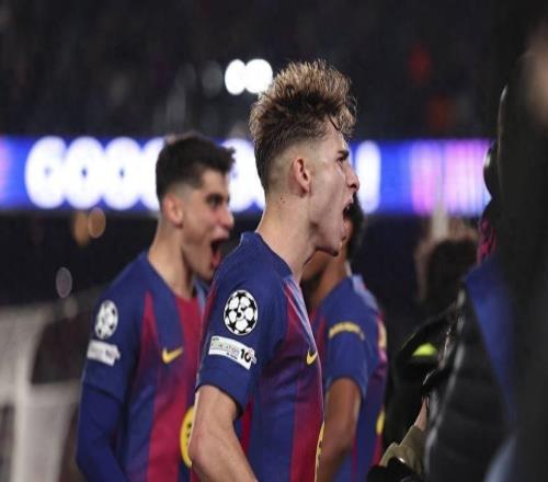 歐洲最強(qiáng)中場(chǎng)誕生！巴薩小將遺憾錯(cuò)失與梅西對(duì)決，進(jìn)球致敬梅球王