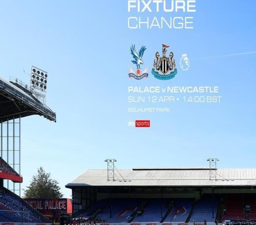 晉級(jí)歐協(xié)聯(lián)八強(qiáng)，水晶宮與紐卡的比賽改期至4月12日