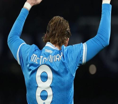 麥克托米奈59場意甲打進(jìn)19球，追平曼聯(lián)生涯178場英超進(jìn)球數(shù)