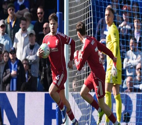 攻破布萊頓大門，凱爾凱茲首次在英格蘭南海岸打入英超進(jìn)球